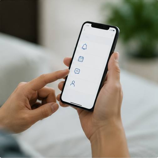 Mobile service coordination and status updates